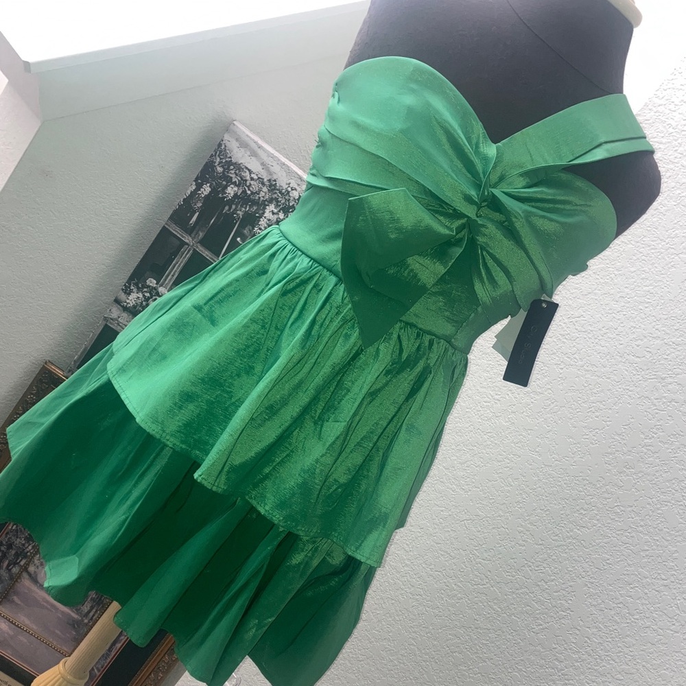 Vibrant City Studio One Shoulder Dress